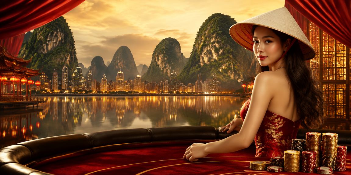 Khách VIP nhận bonus tại Ninh Bình với nón lá truyền thống và điện thoại thông minh